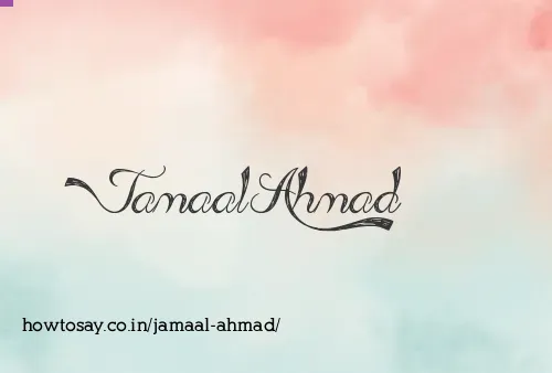 Jamaal Ahmad