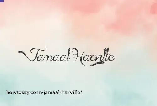 Jamaal Harville