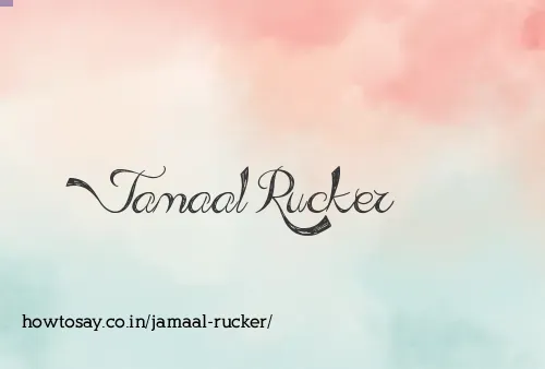 Jamaal Rucker
