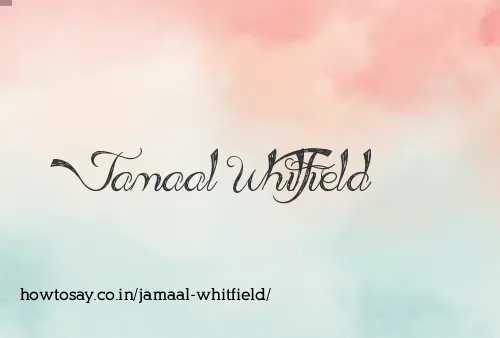 Jamaal Whitfield