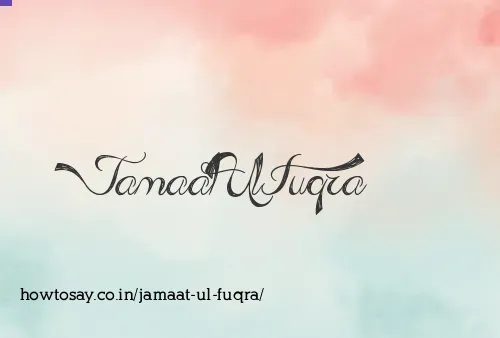 Jamaat Ul Fuqra