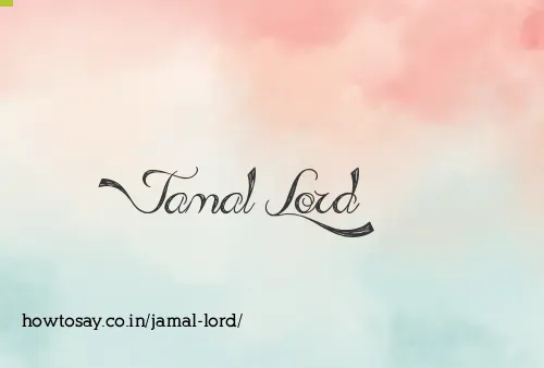 Jamal Lord