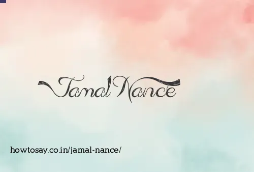 Jamal Nance