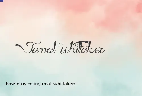 Jamal Whittaker