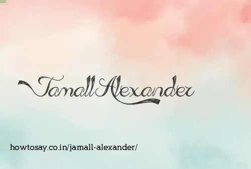Jamall Alexander