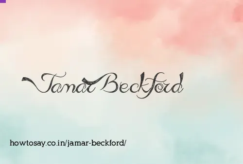 Jamar Beckford
