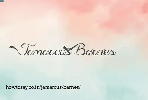 Jamarcus Barnes