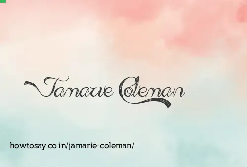 Jamarie Coleman