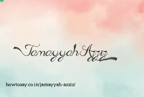 Jamayyah Azziz