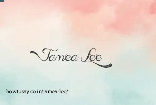 Jamea Lee