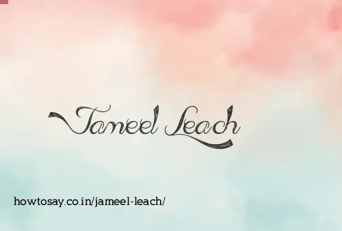 Jameel Leach