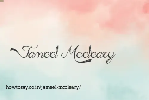 Jameel Mccleary