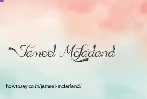 Jameel Mcfarland