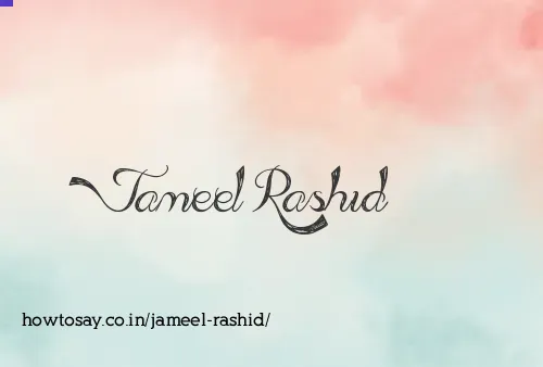 Jameel Rashid