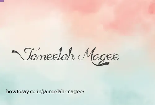 Jameelah Magee