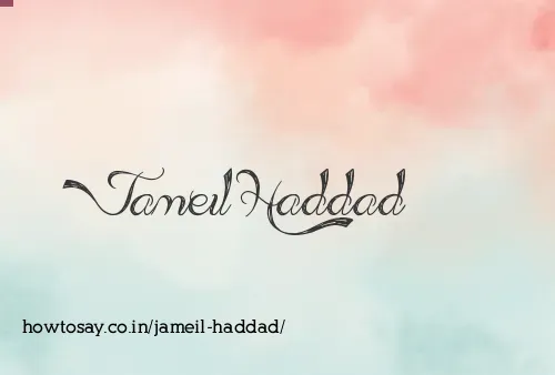 Jameil Haddad