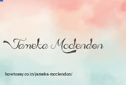 Jameka Mcclendon