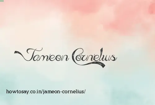 Jameon Cornelius