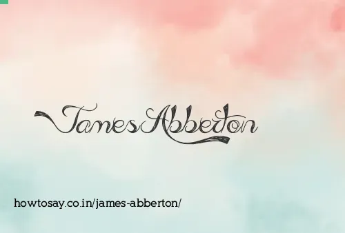 James Abberton