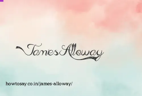 James Alloway