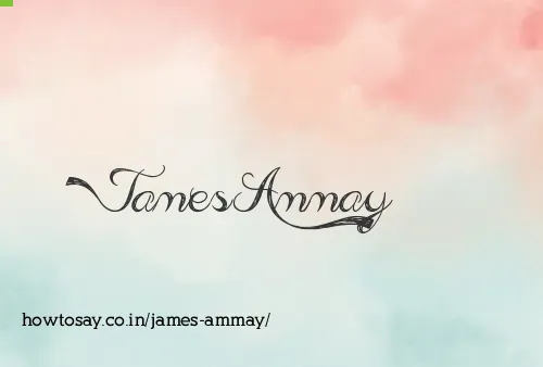 James Ammay
