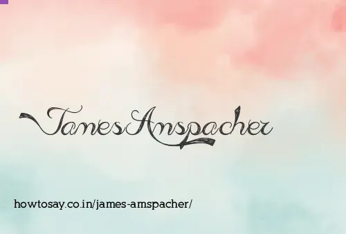 James Amspacher