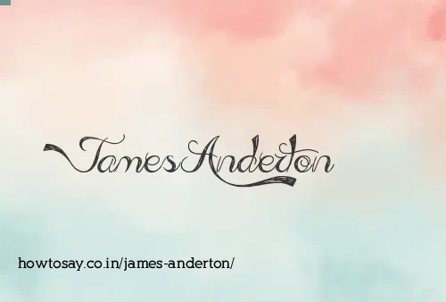James Anderton
