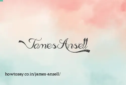 James Ansell
