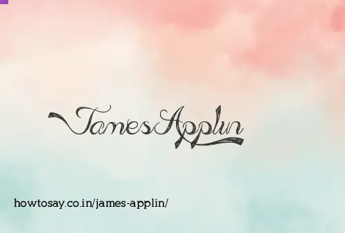 James Applin