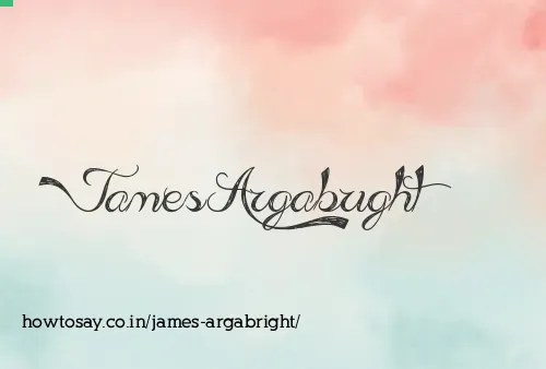 James Argabright