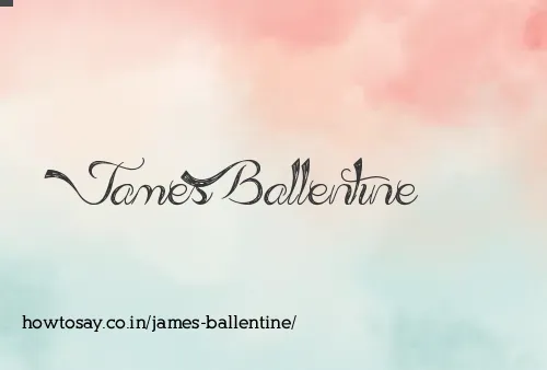 James Ballentine