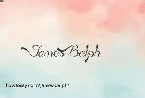 James Balph