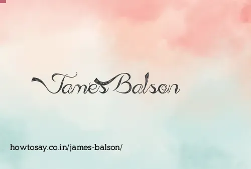 James Balson