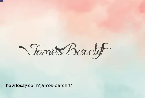 James Barclift