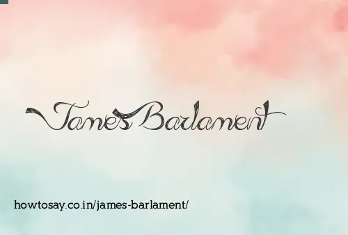 James Barlament