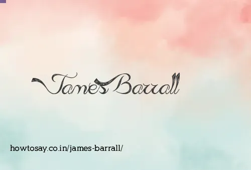 James Barrall