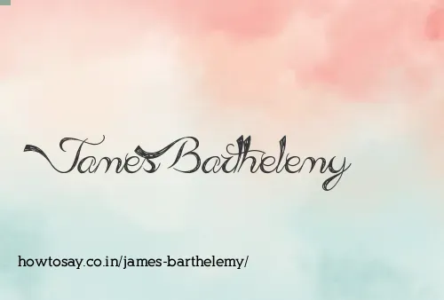 James Barthelemy