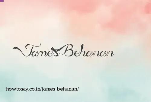 James Behanan