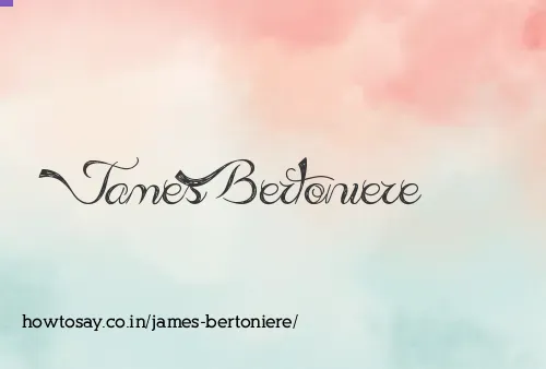 James Bertoniere