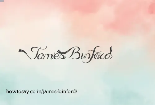 James Binford