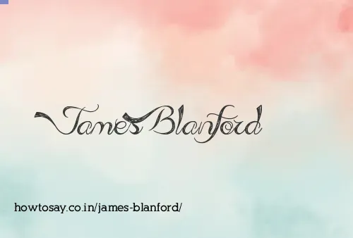 James Blanford