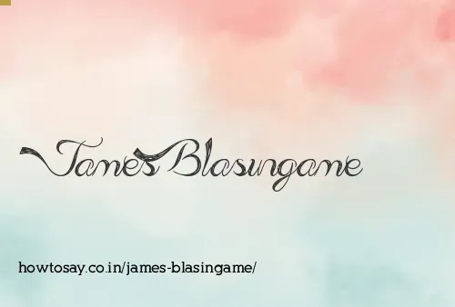 James Blasingame