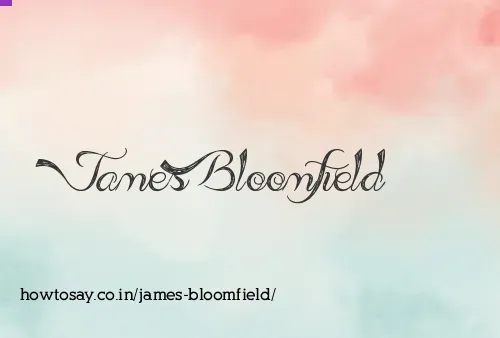 James Bloomfield