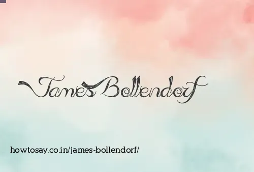 James Bollendorf