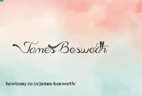 James Bosworth