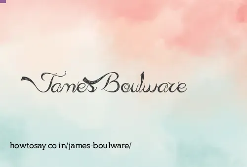 James Boulware