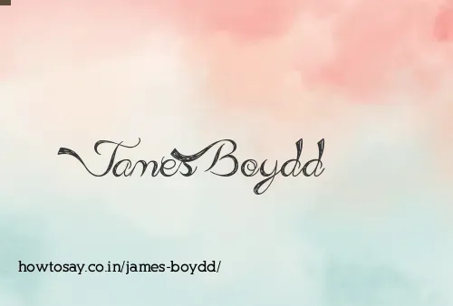 James Boydd