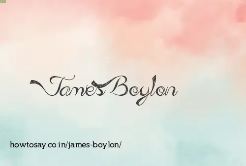 James Boylon