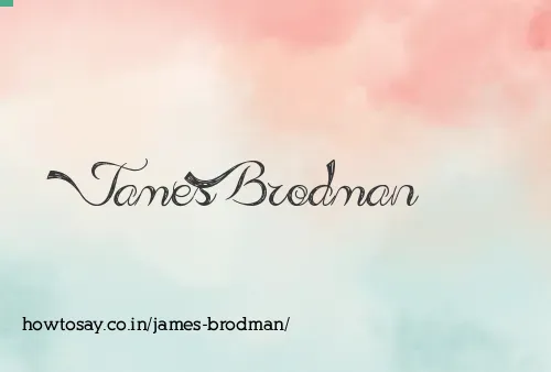 James Brodman