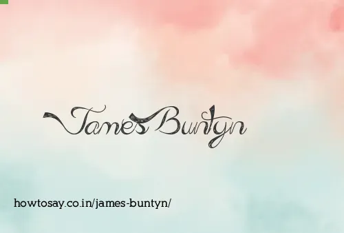 James Buntyn